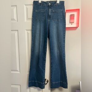 Bagatelle Dark Blue Flare Jeans